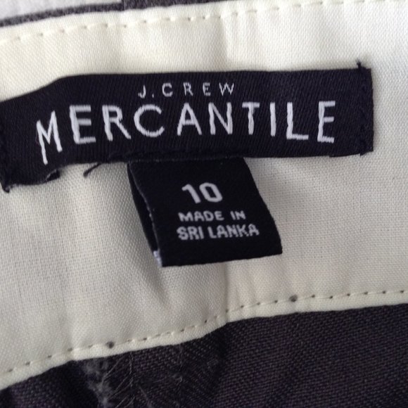 J. Crew ankle crop pants - grey - Picture 6 of 8